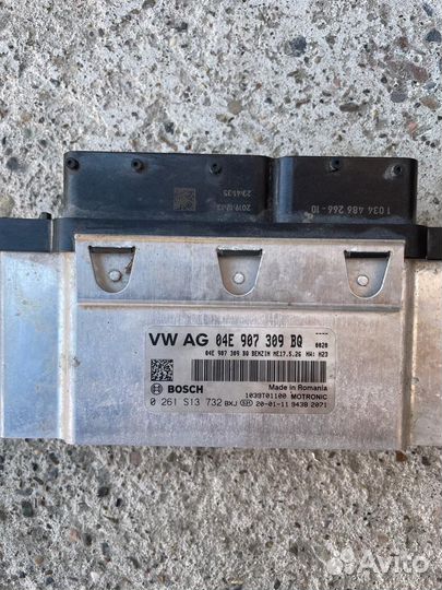 Эбу «мозги»двигателя volkswagen polo 5