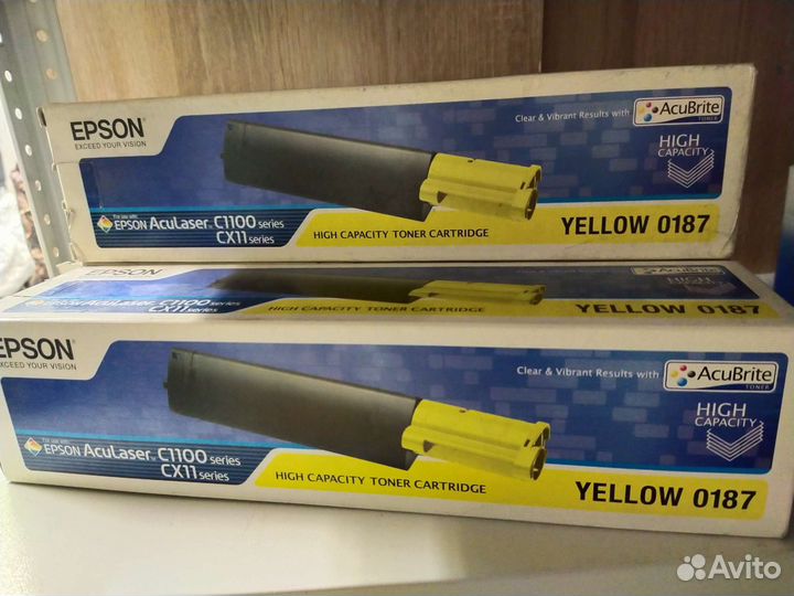 Картридж для Epson C 1100/CX, 0188, 0187, 0189