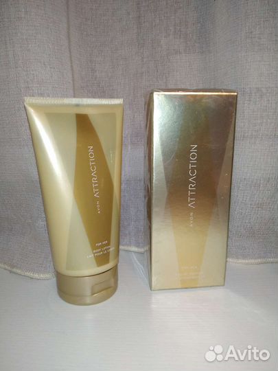 Парфюмерная вода Avon Attraction, 50 мл + лосьон