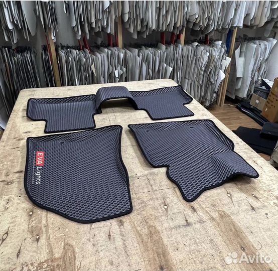 Коврики Эва/ Ева с бортами 3Д