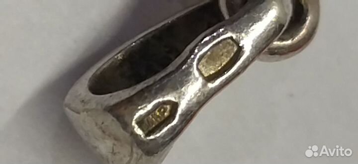 Крупный кулон, подвеска черепаха серебро 925 проба