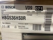 Духовой шкаф электрический встраиваемый bosch hbg536hsor