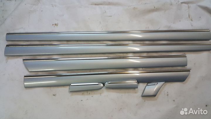 Молдинги боковые дверей хром мерседес w220