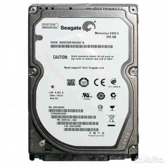 Western Digital 500Gb/ 5400rpm/ 16Mb/ SATA III/ 2