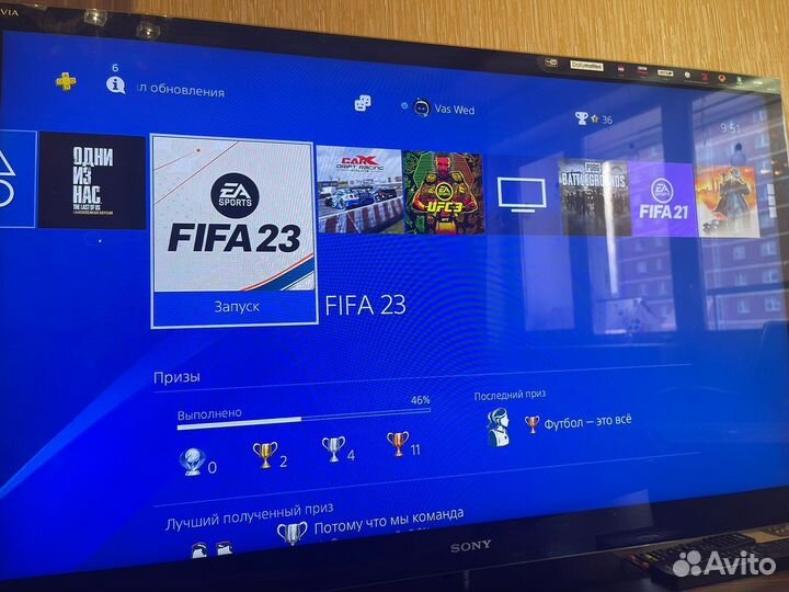 Sony playstation 4 slim + игры 500gb PS4