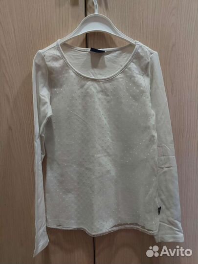 Белые блузки Gulliver 128-134-140