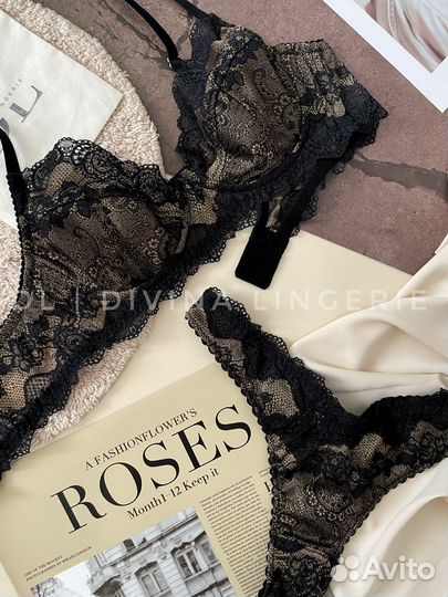 Комплект нижнего белья ручной работы