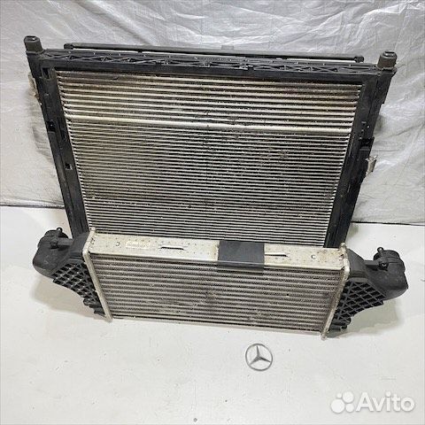 Касета радиаторов Мерседес 166 x166 GLS