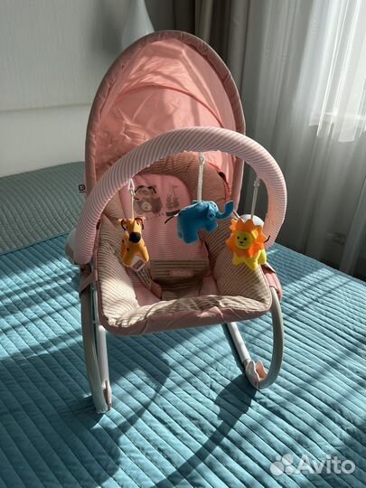 Шезлонг детский babyton+ конверт в подарок