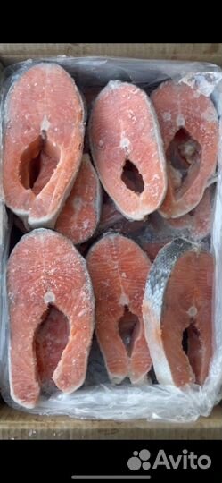 Стейки лосося