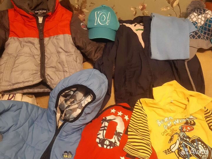 Вещи пакетом на мальчика от 1 года