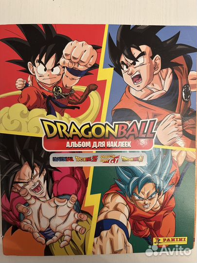 Наклейки panini Dragonball