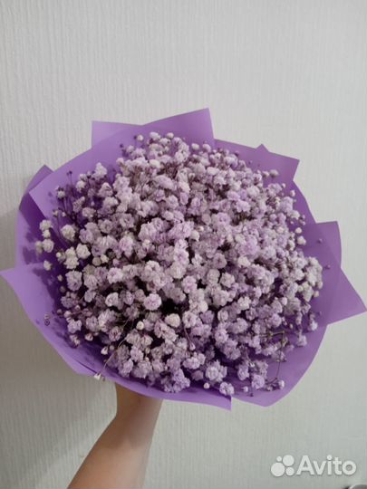 Букет из гипсофилы