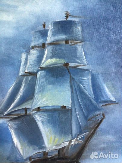 Картина маслом холст