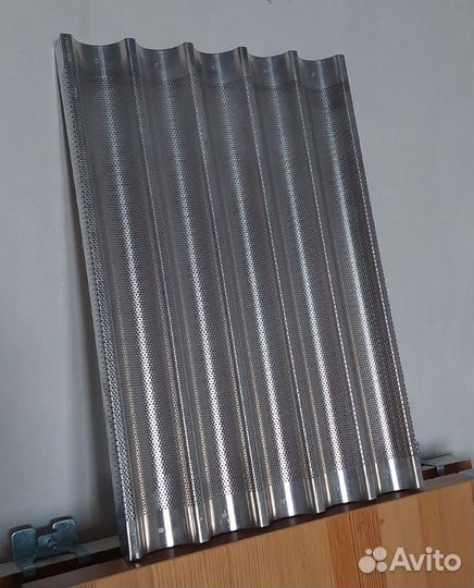 Противень лист для багетов на 5 штук 600х400 мм