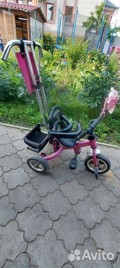 Велосипед с ручкой