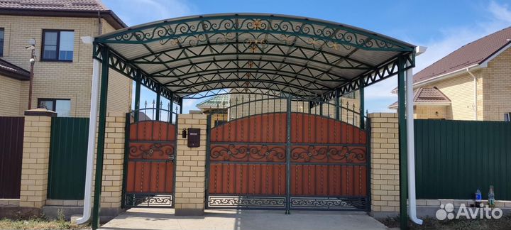 Сварочные работы ворота навесы перила оградки