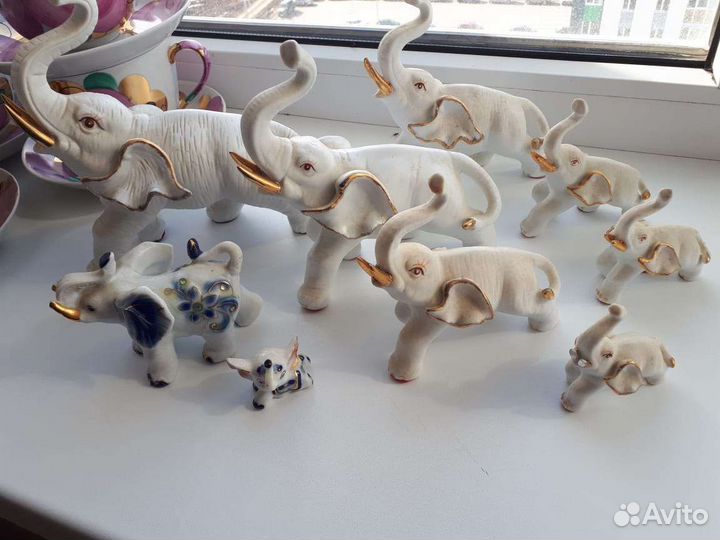 Статуэтки слонов