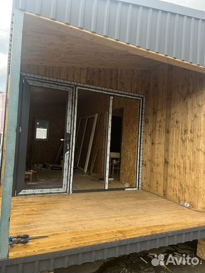 Каркасный дом, модульный дом, бытовки