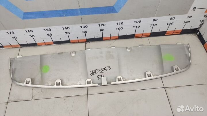 Накладка заднего бампера BMW X6 E71