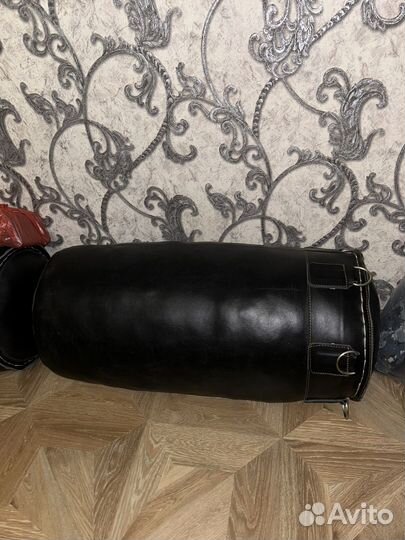 Мешок для бокса из натуральной кожи