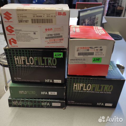 Воздушный фильтр на мотоцикл