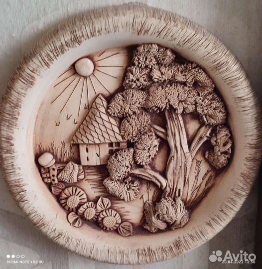 Панно из гипса СССР