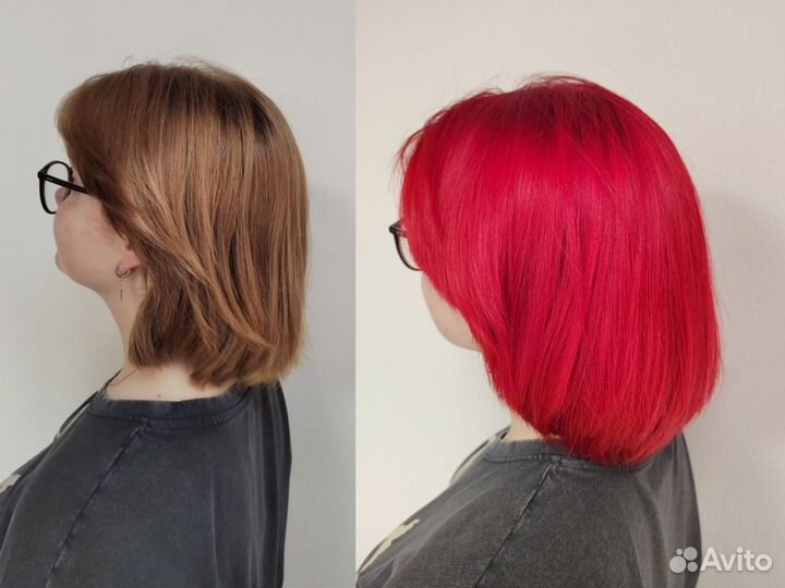 Окрашивание волос