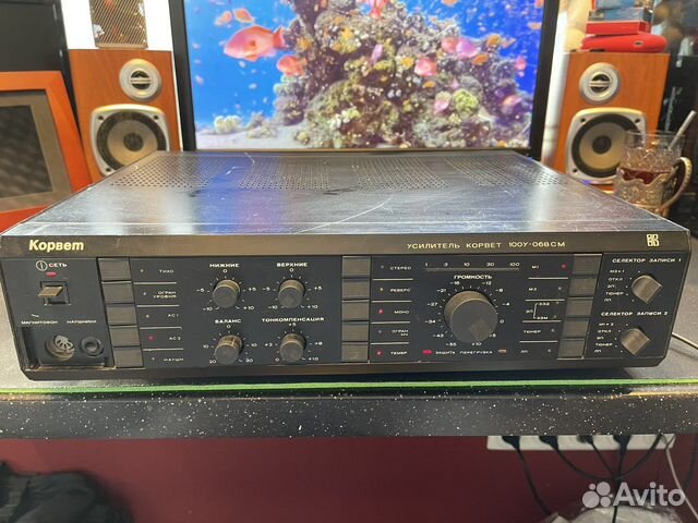 Усилитель корвет 100у 068см купить в Санкт-Петербурге | Электроника | Авито