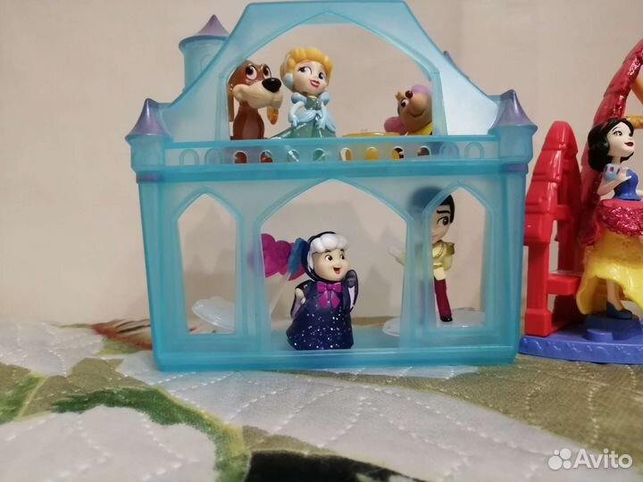 Игровой набор дисней,золушка,русалочка,белоснежка