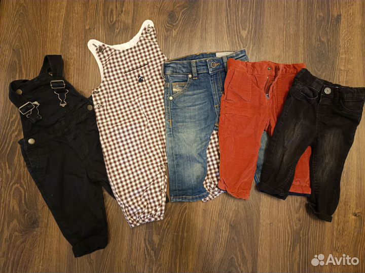 Вещи пакетом на мальчика diesel,jacadi,armani,H&M