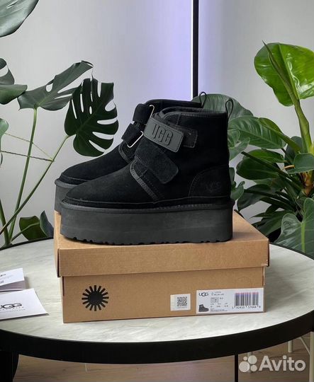 Ugg Neumel Platform Buckle Black
