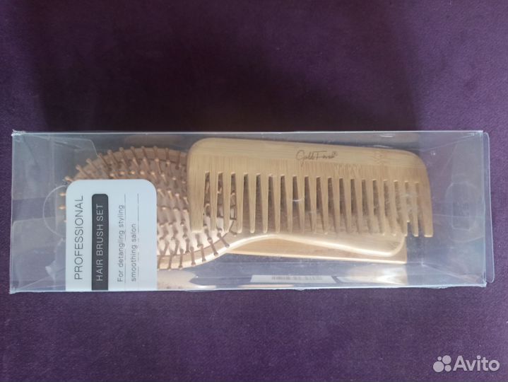 Набор новых деревянных расчесок (цена за набор)