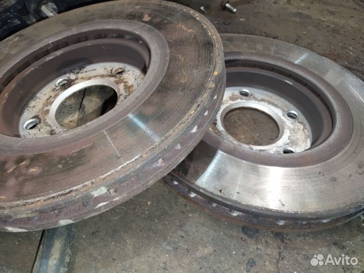 Диски тормозные передние комплект Nissan Qashqai