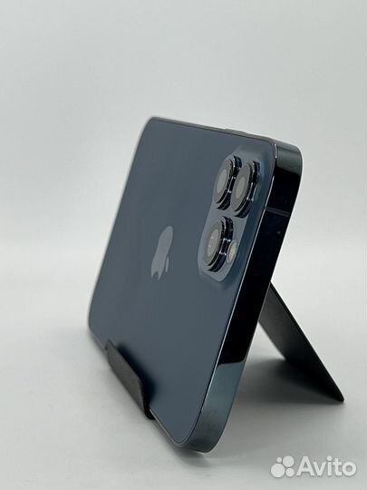 Оригинальный корпус iPhone 12 pro max Cиний (Рacif