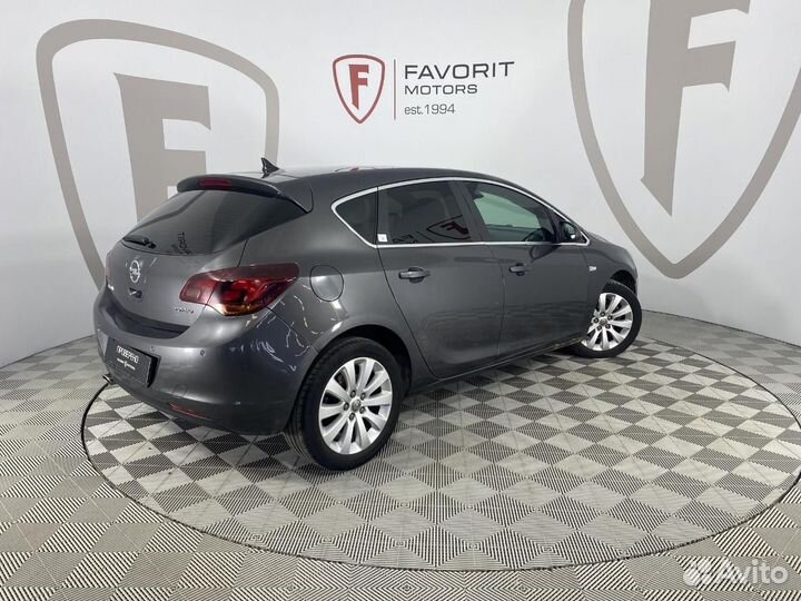 Opel Astra 1.6 AT, 2011, 157 670 км