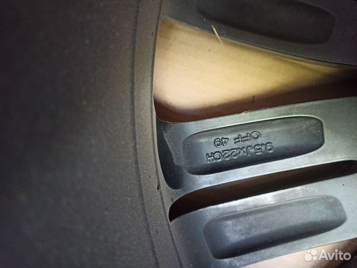 Диски на range rover r22 бу. Диск на ягуар 17