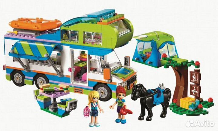 Дом на колесах, аналог лего френдс 41339/10858