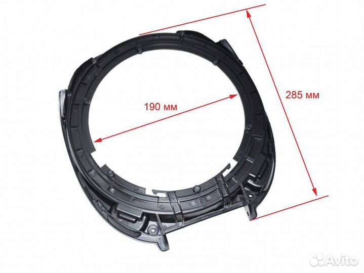Нижняя часть крышки пластик мультиварки Redmond