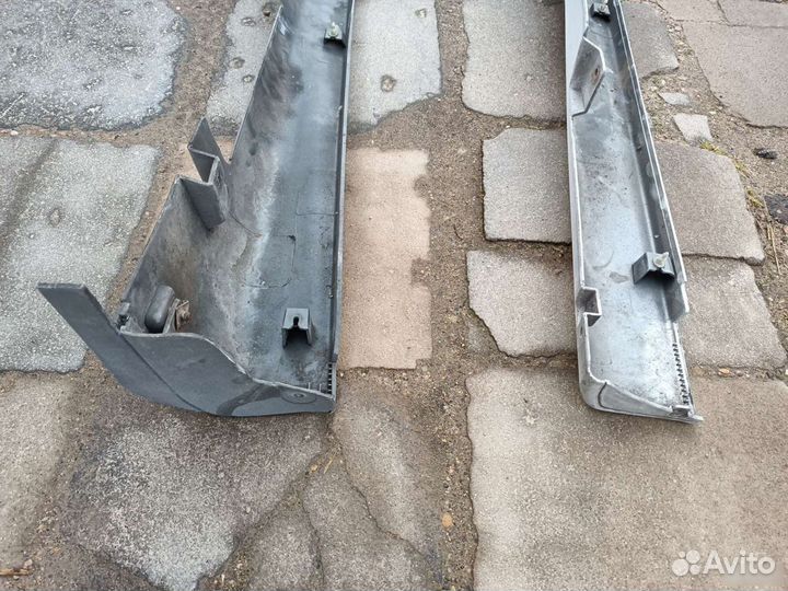 Накладки на пороги Ниссан Альмера Тино