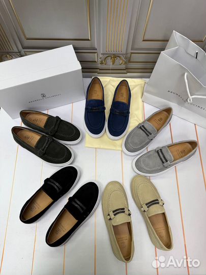 Лоферы Мокасины Brunello Cucinelli Размер 36-40