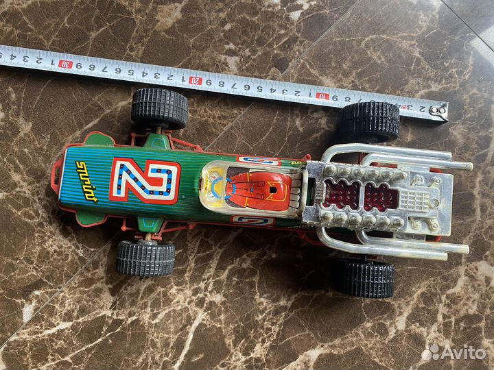 Модель гоночной машинки СССР