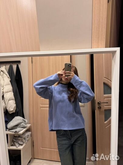 Джемпер с воротом женский