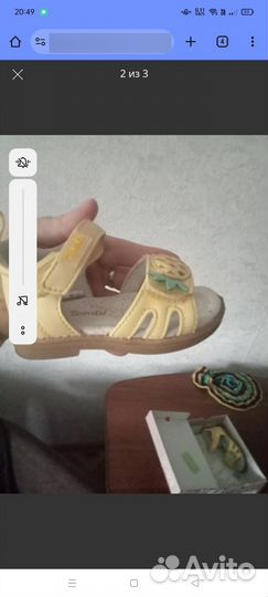 Сандалии для девочки20