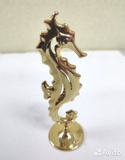 Фигурка «Морской конек» с кристаллами Swarovski