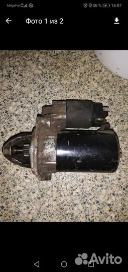 Стартер Мерседес 2.3 бензин,111 мотор