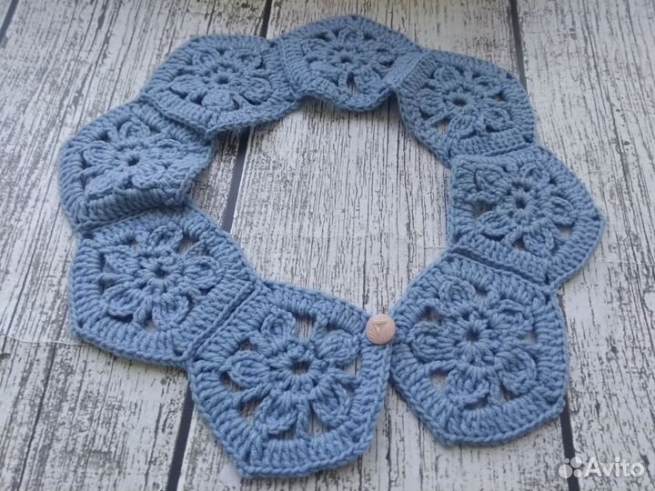 Вязаные воротнички