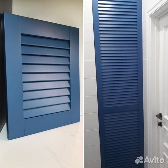 Дверцы жалюзийные премиум любой размер под заказ