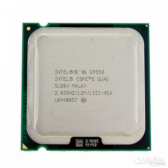 Intel Core 2 Quad Q9550 Yorkfield 2833MHz, LGA775