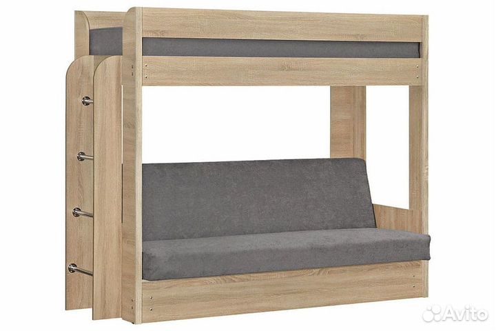 Диван-кровать двухъярусная. В наличии